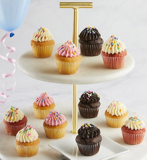 Little Whisk Happy Birthday Mini Cupcakes 